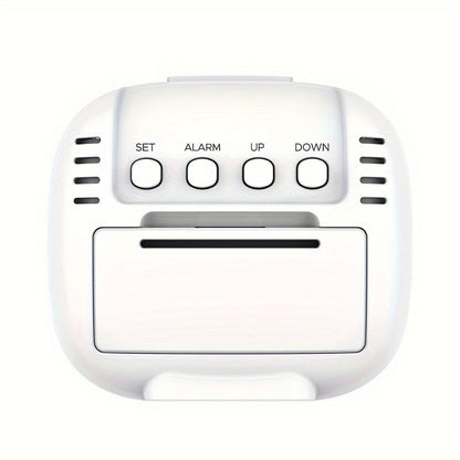 Skorter | TimeView - Mini Digital Alarm Clock with Temperature Display