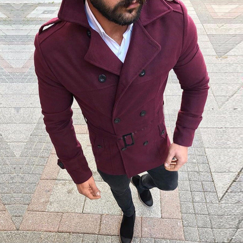 Men's stylish, tailored designer coat Skorter