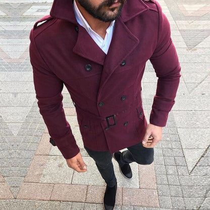 Men's stylish, tailored designer coat Skorter