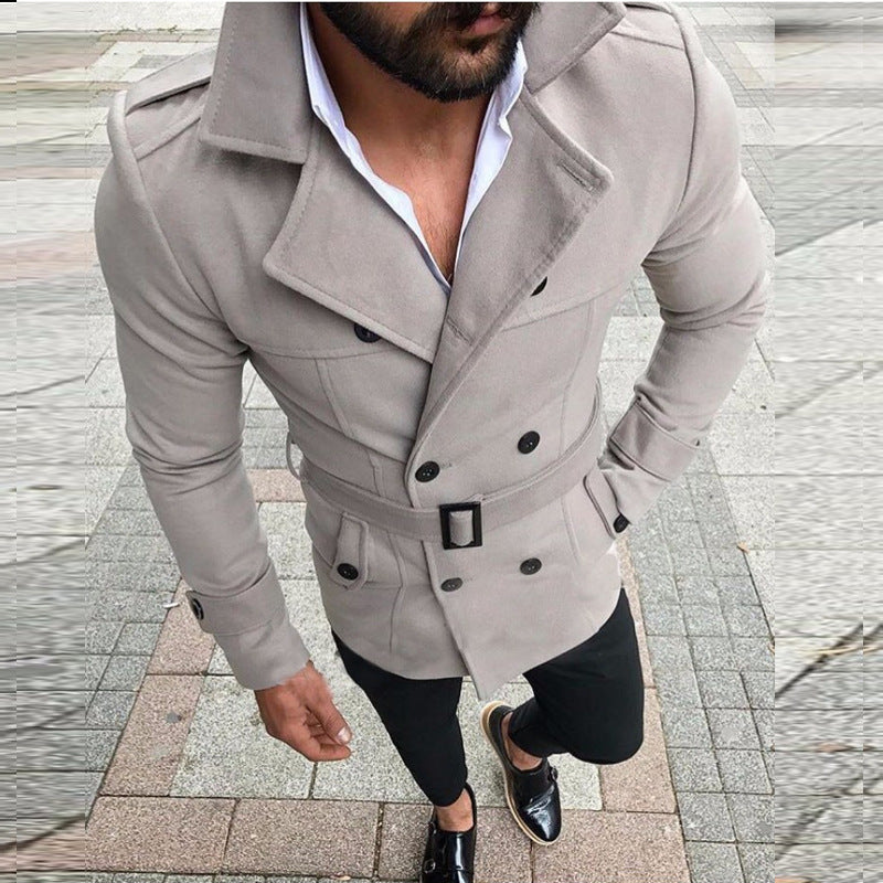 Men's stylish, tailored designer coat Skorter