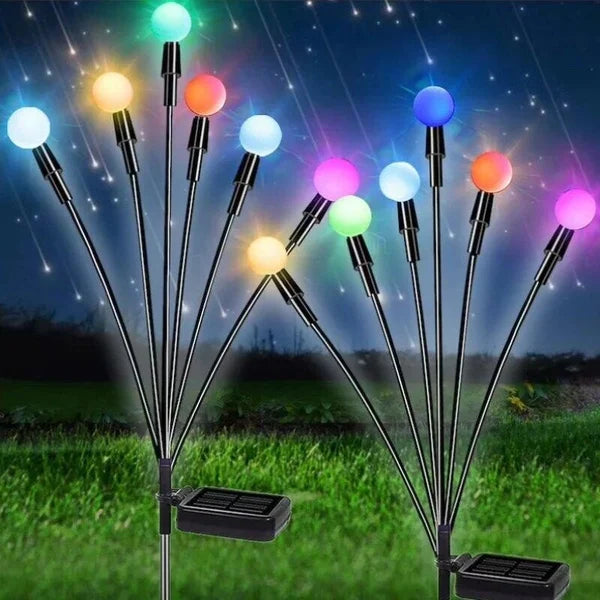 Skorter | Solar Garden LED Firefly Plug Light