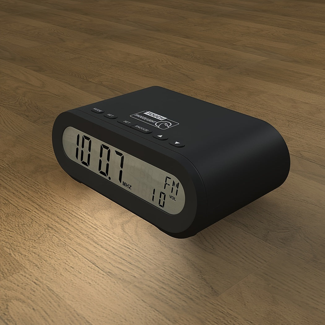 Skorter | TimeGlow - LED Digital Alarm Clock with FM Radio and Snooze Function