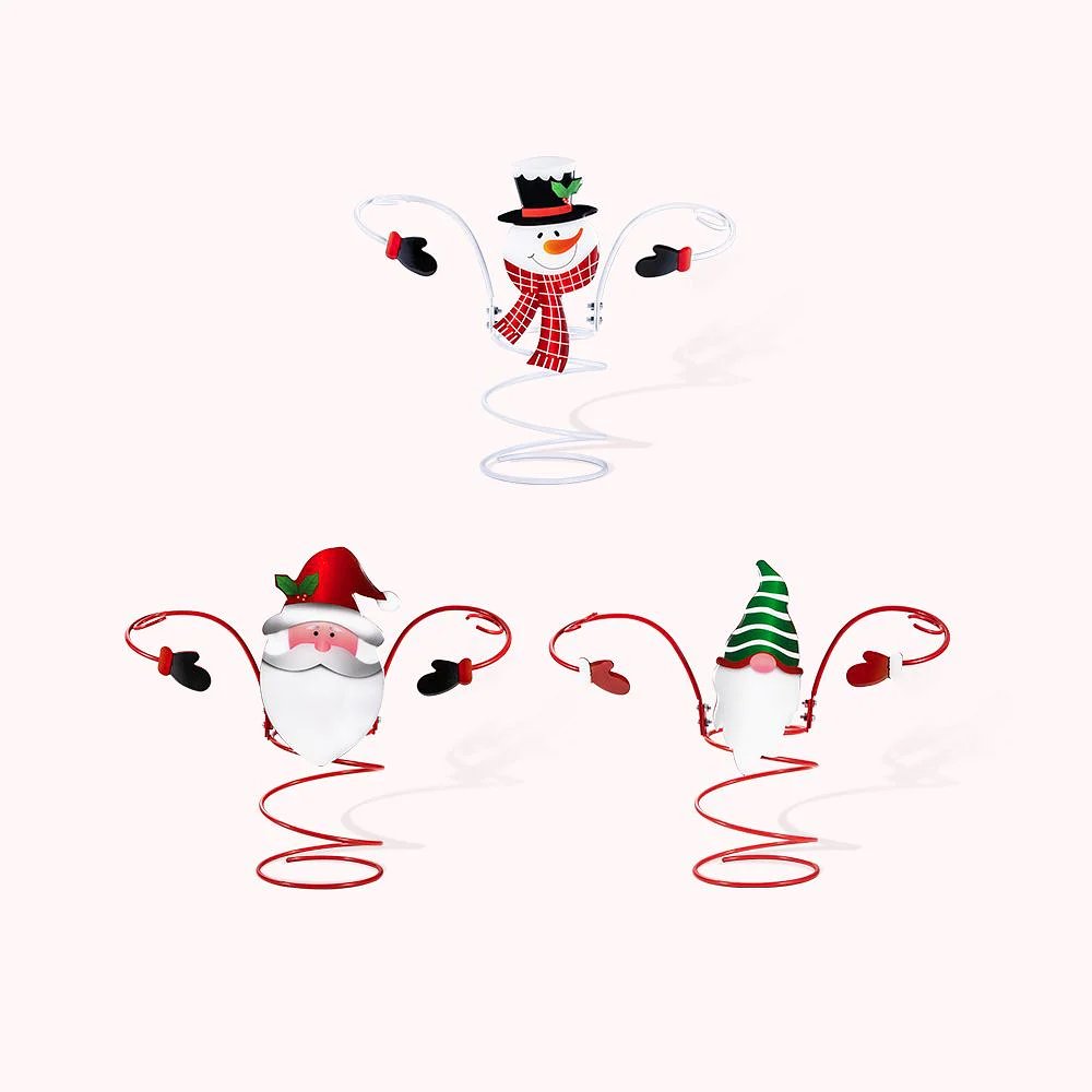 Skorter | Holiday Wine Bottle & Glass Holders - Christmas decoration
