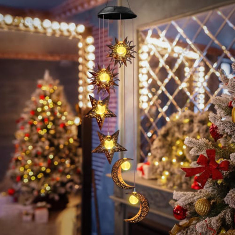 Skorter | Sun Moon Star Solar Pendant Lights