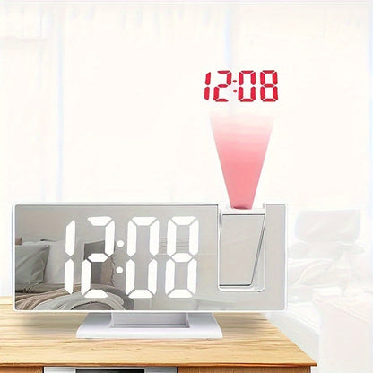 Skorter | ProTime - Multifunctional Projector Alarm Clock with Mirror Effect