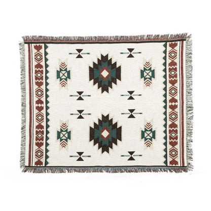Skorter | National Style woven Casual Blanket Fabric Blanket Cover Blanket