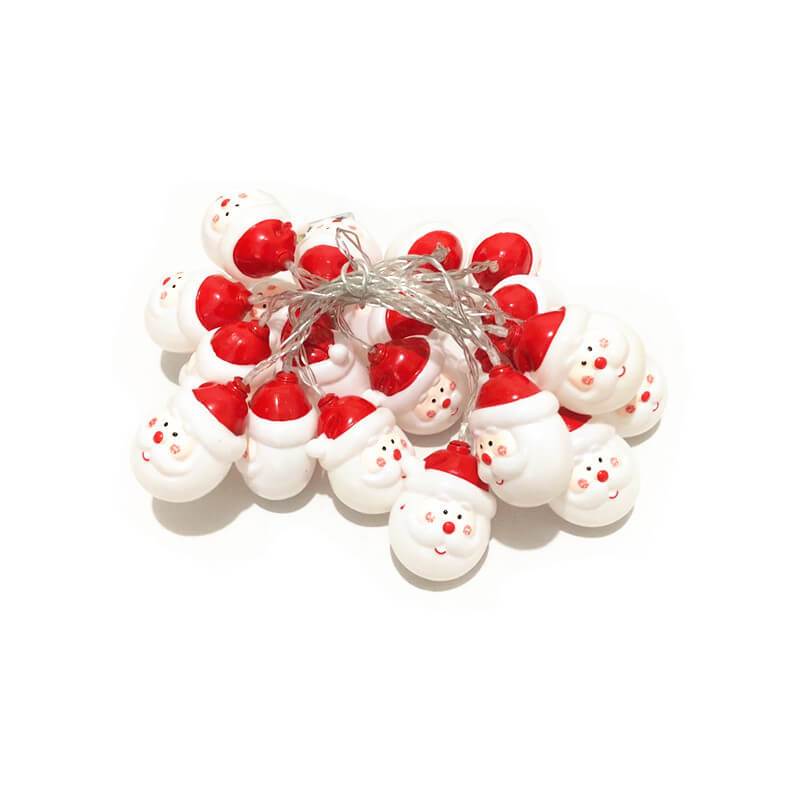 Skorter | Santa Claus String Lights for the Terrace Party Decoration 10/20 Battery String Lights