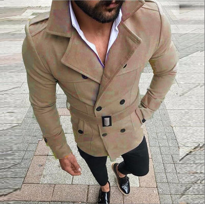 Men's stylish, tailored designer coat Skorter