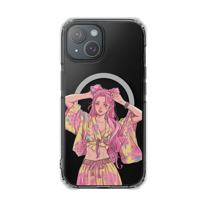 Skorter | Anime Girl Magnetic Case for iPhone