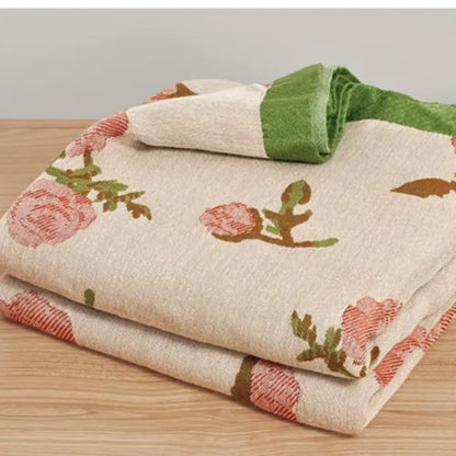Skorter | Bamboo Fiber Rural Rose Summer Blanket