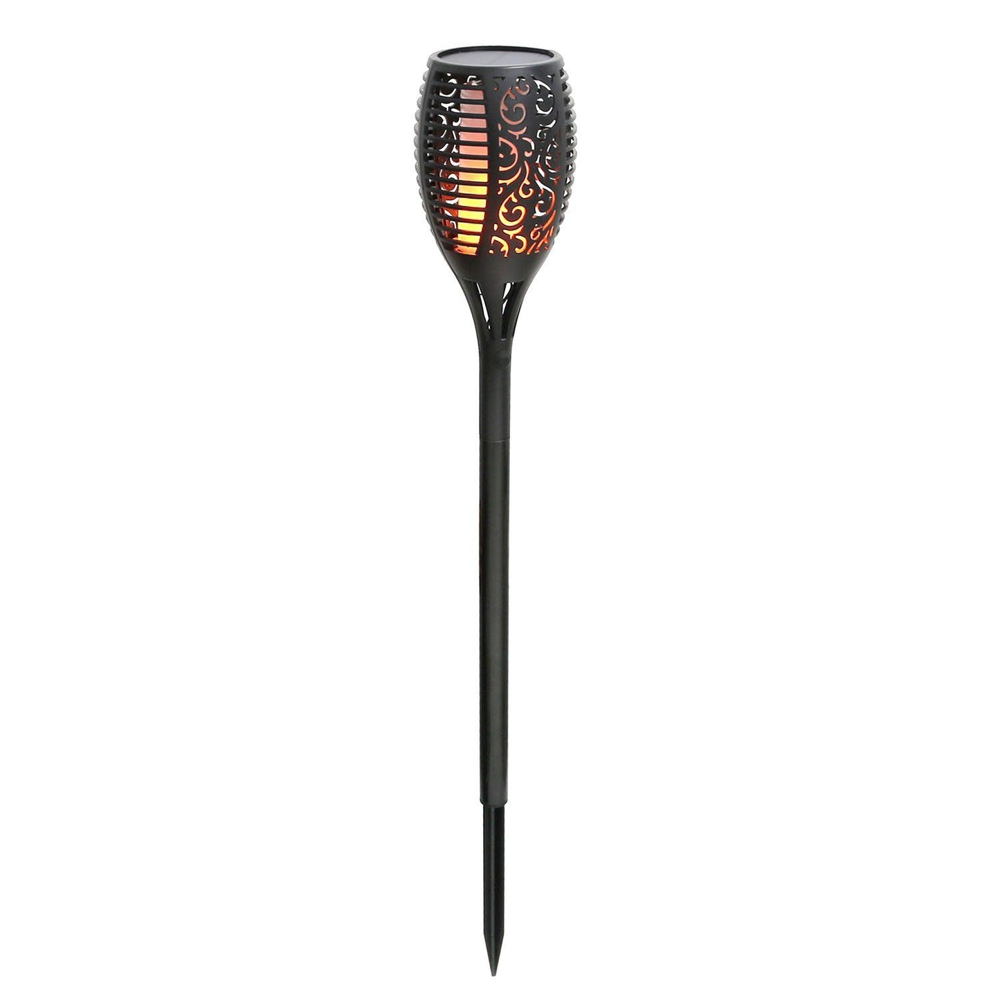 Skorter | 96 LED solar flame lantern.