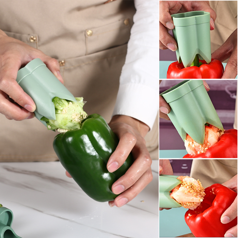 skorter | 2-In-1 Fruit Pepper Corer