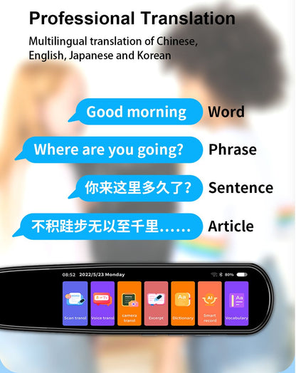 Skorter | 112 Language Translation Scanning Reading Pen