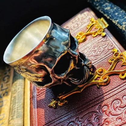 Skorter | Holy Grail of life - Handmade Silver Wine Cup