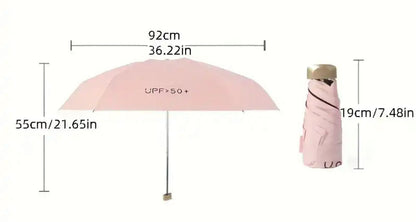 Skorter | Compact Mini Umbrella – Portable Rain and Sun Protector for On the Go