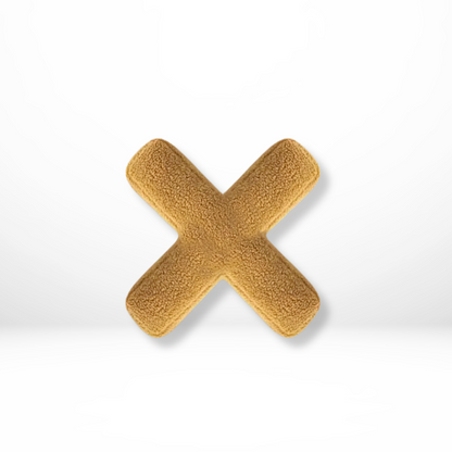 Skorter | Alphabet Cushion Velura – Soft Velvet Decorative Cushion in Every Letter of the Alphabet