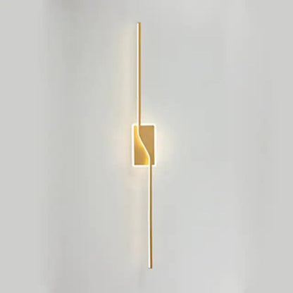 Skorter | Modern Minimalist LED Wall Lamp Black/Gold