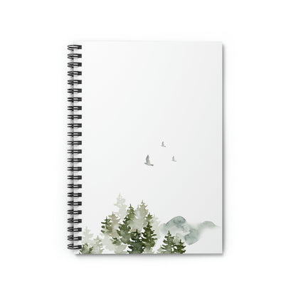 Skorter | and Nature Spiral Notebook