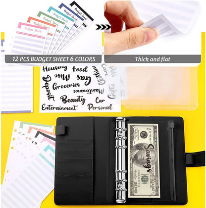 Skorter | Budget Binder Book With Cash Envelopes