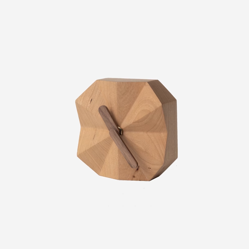 Skorter | Solid Wood Creative Angular Clock