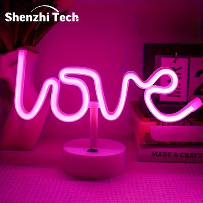 Skorter | NeonLove - LED Neon Table Lamp for Bedroom and Party Decoration