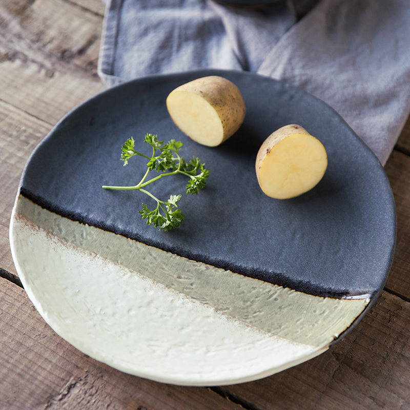 Skorter round plate - Ceramic