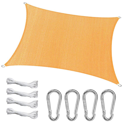Skorter | 98% UV Blockers Awning Hide Rectangular Shade Sail Top Canopy
