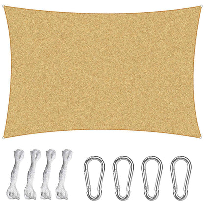 Skorter | 98% UV Blockers Awning Hide Rectangular Shade Sail Top Canopy