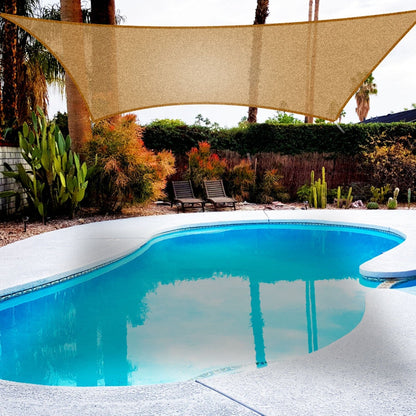 Skorter | 98% UV Blockers Awning Hide Rectangular Shade Sail Top Canopy