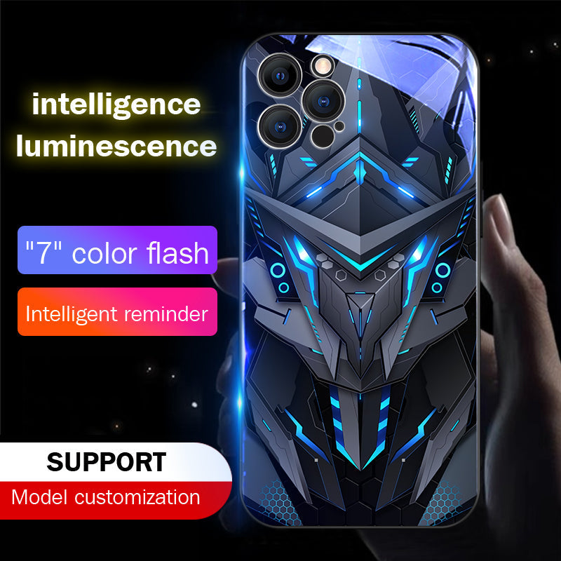 Skorter | Cool Mecha Apple Smart Flash Phone Case