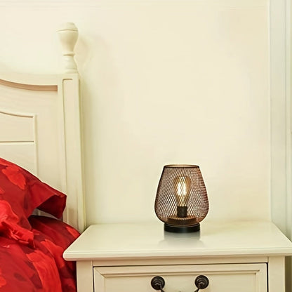 Skorter | AuroraMesh Table Lamp Set – Industrial Style with Warm Ambient Lighting