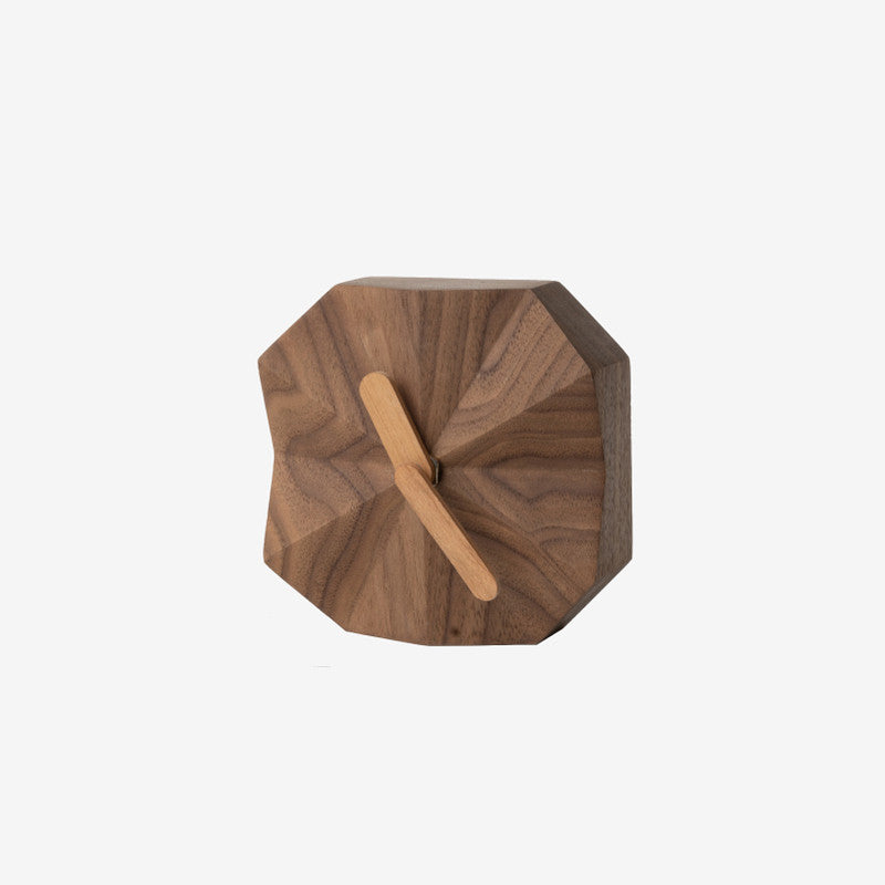 Skorter | Solid Wood Creative Angular Clock