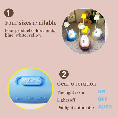 Skorter | SleepyKitten - USB Rechargeable LED Cat Night Light