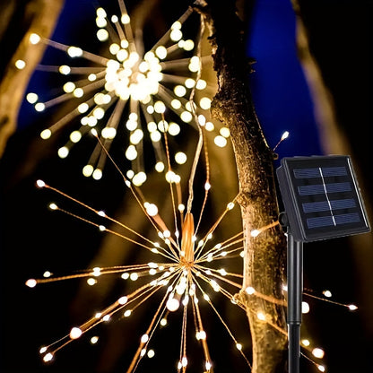 Skorter | SolarGlow - Solar Energy LED Garden Lighting with 90 Warm White LED Lights