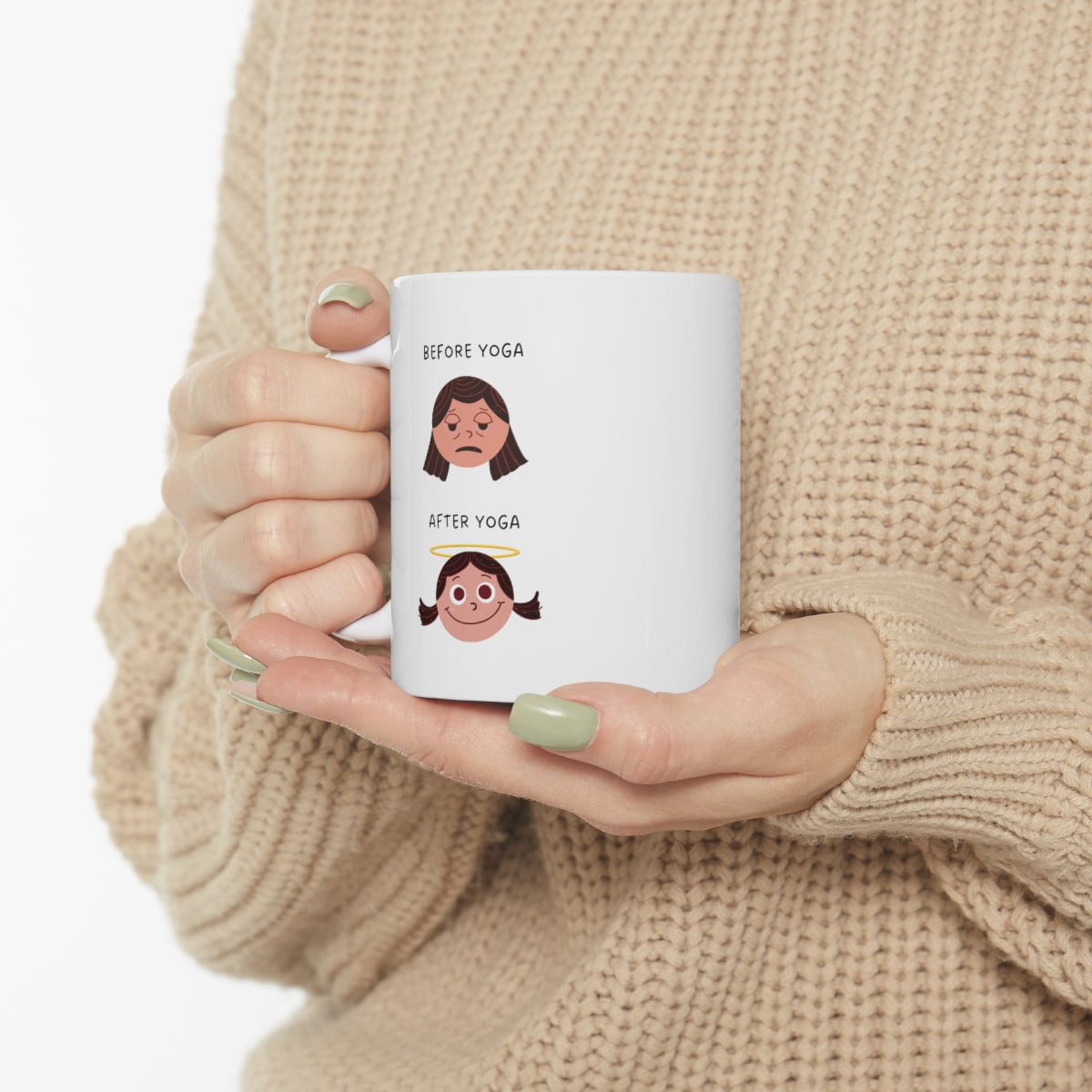 Skorter | and After Yoga Novelty Mug
