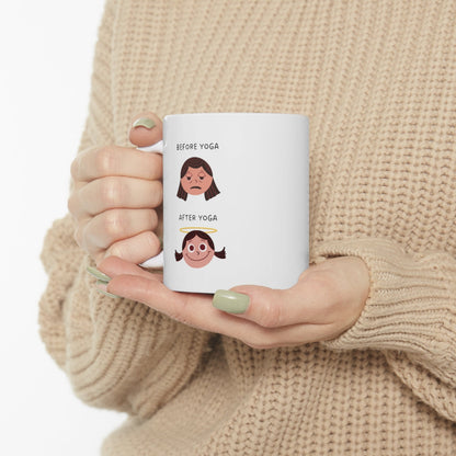 Skorter | and After Yoga Novelty Mug