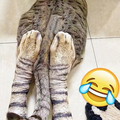 Skorter | 3D Print Novelty Paw Socks