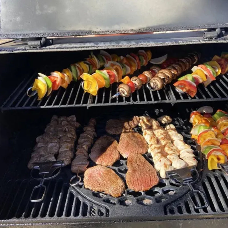 skorter | 3-Way Grill Skewers, Stainless Steel Skewers For Bbq