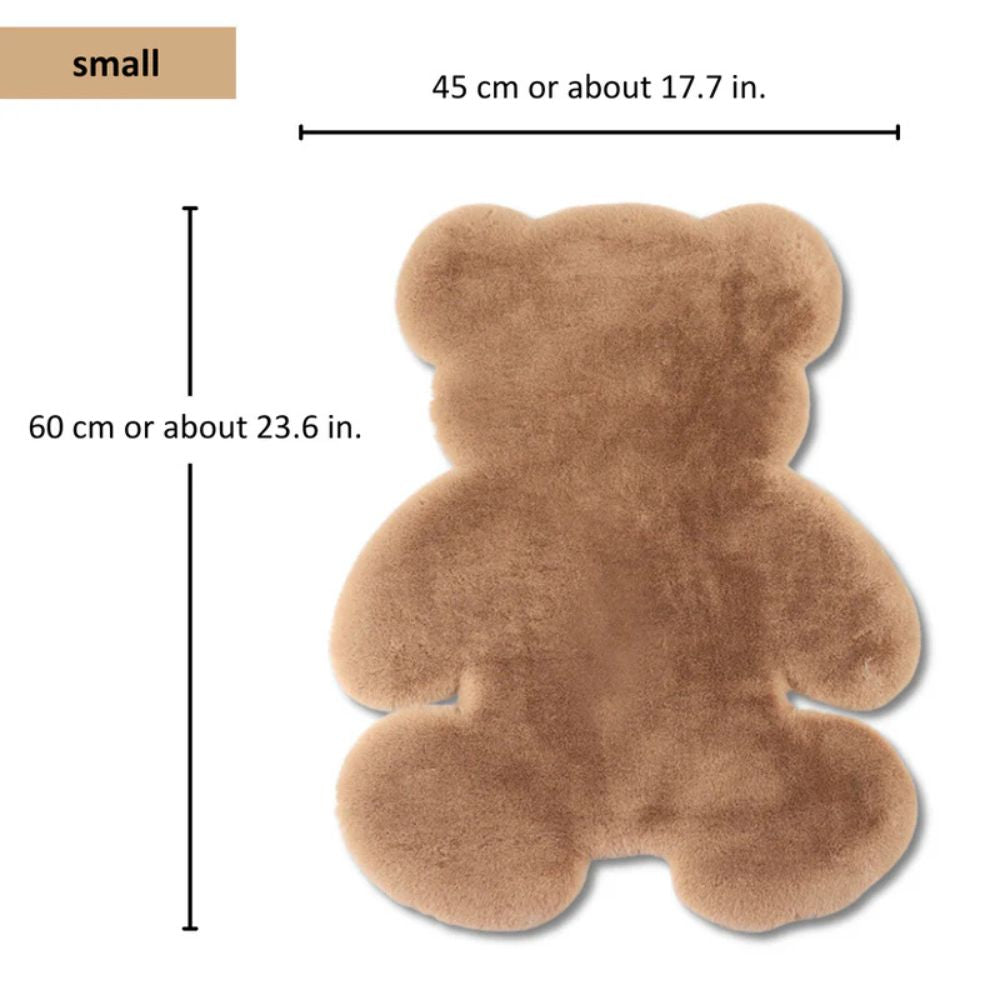 Skorter | Fluffy Charm Teddy Bear Rug