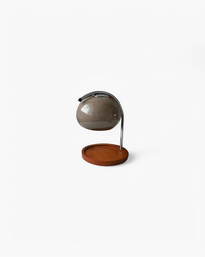 Skorter | LED Flush Mount Ceiling Light - Gold Circular Fixture for Dining Room & Low Ceilings