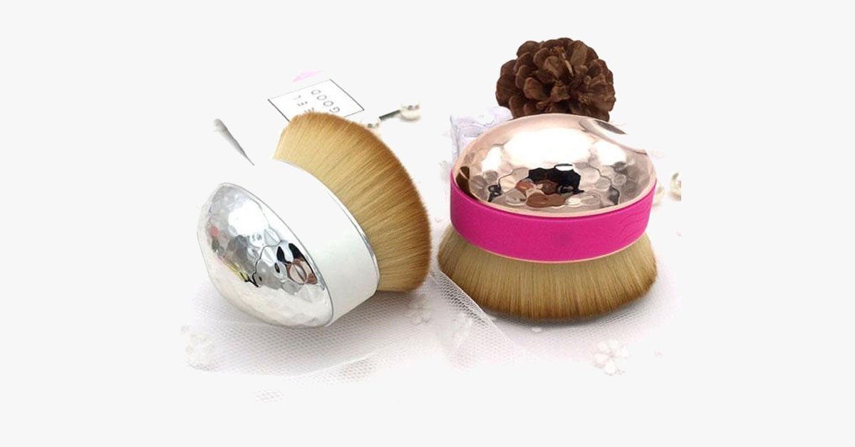 Skorter | Easy-to-use Palm Oval Brush for perfect blending of makeup