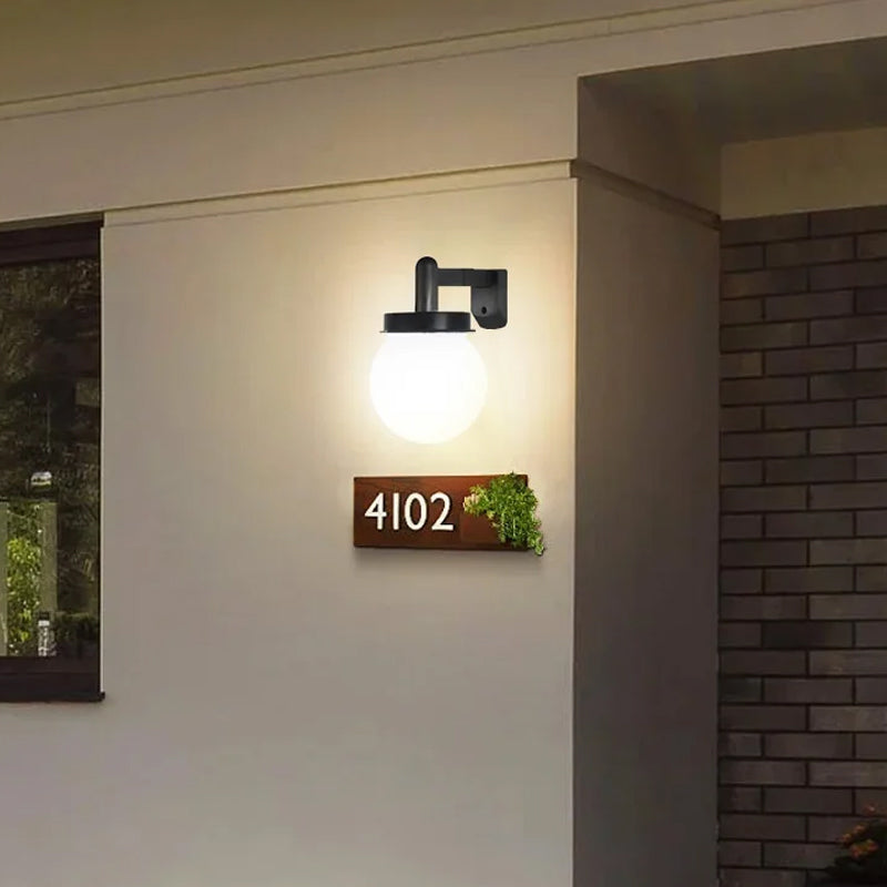 Skorter | Solar Wall Sphere Light (2 pieces)