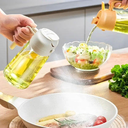 Skorter | 2-in-1 Olive Oil Dispenser & Sprayer – Perfect for Cooking, Salads, and BBQ