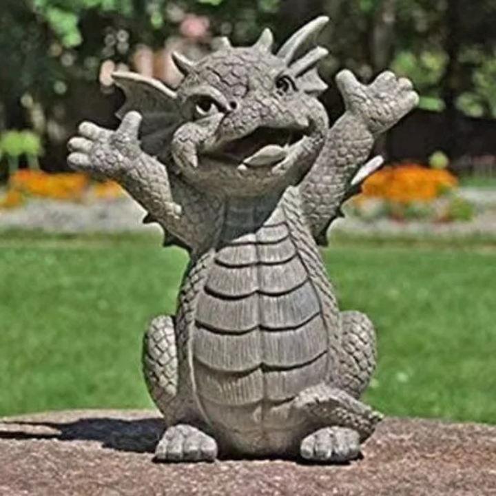 Skorter | DragonFlare - LED-bordslampa med drakestil