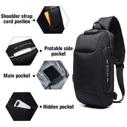 Skorter | Anti-theft backpack with 3-digit lock