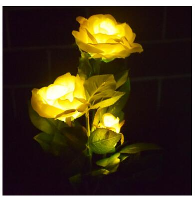 Skorter | Solar-powered rose lights – garden stakes with solar panel for decorative lighting