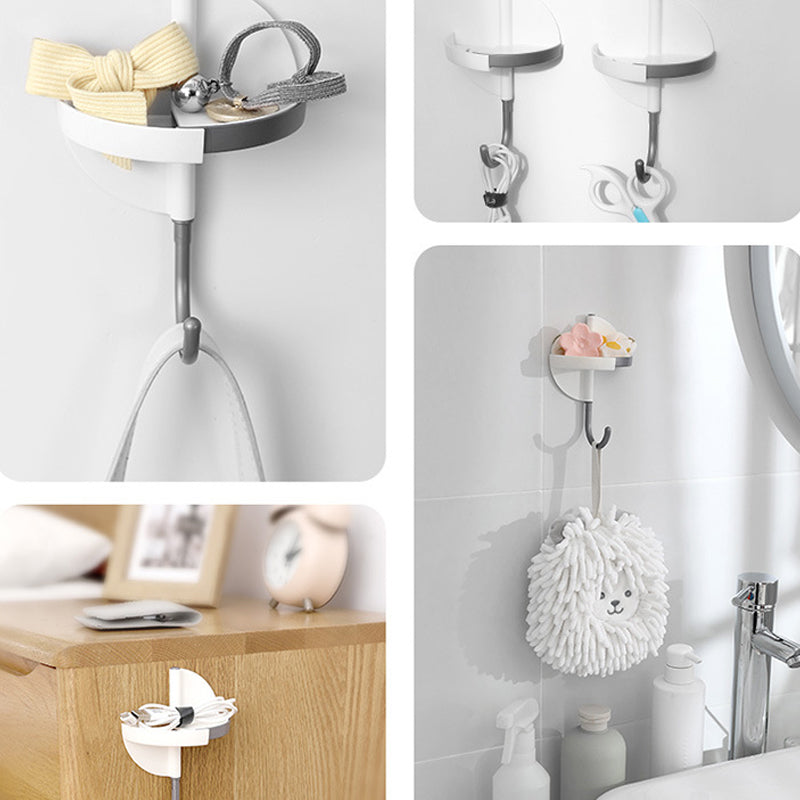 skorter | 2-In-1 Minimalist No-Drill Hook for Kitchen and Bathroom
