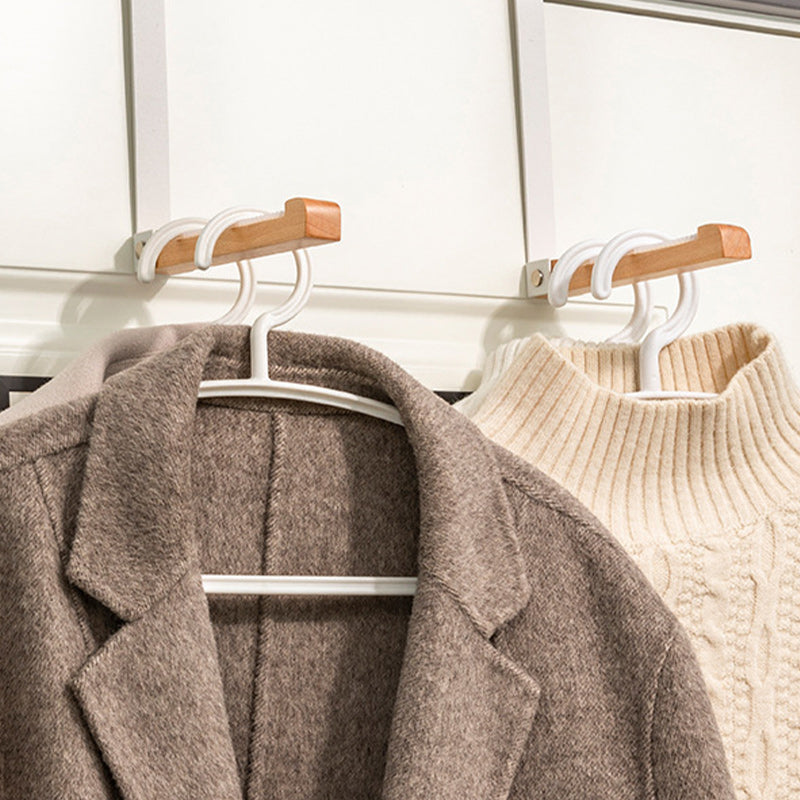 Skorter | Folding Wood Over The Door Hooks