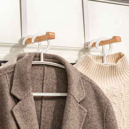 Skorter | Folding Wood Over The Door Hooks