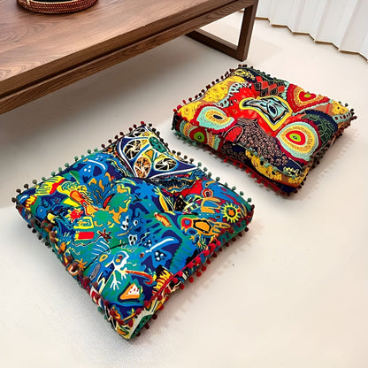 Skorter | Boho Style Square Floor Cushion